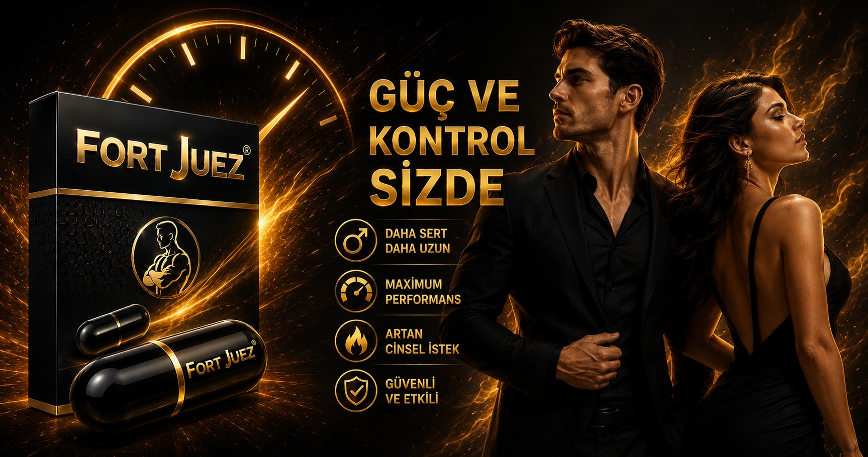 Fort Juez - Cinsel Performans Erkeklere Özel Bitkisel Takviye Edici Gıda