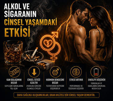 Alkol ve Sigaranın Cinsel Yaşama Etkisi