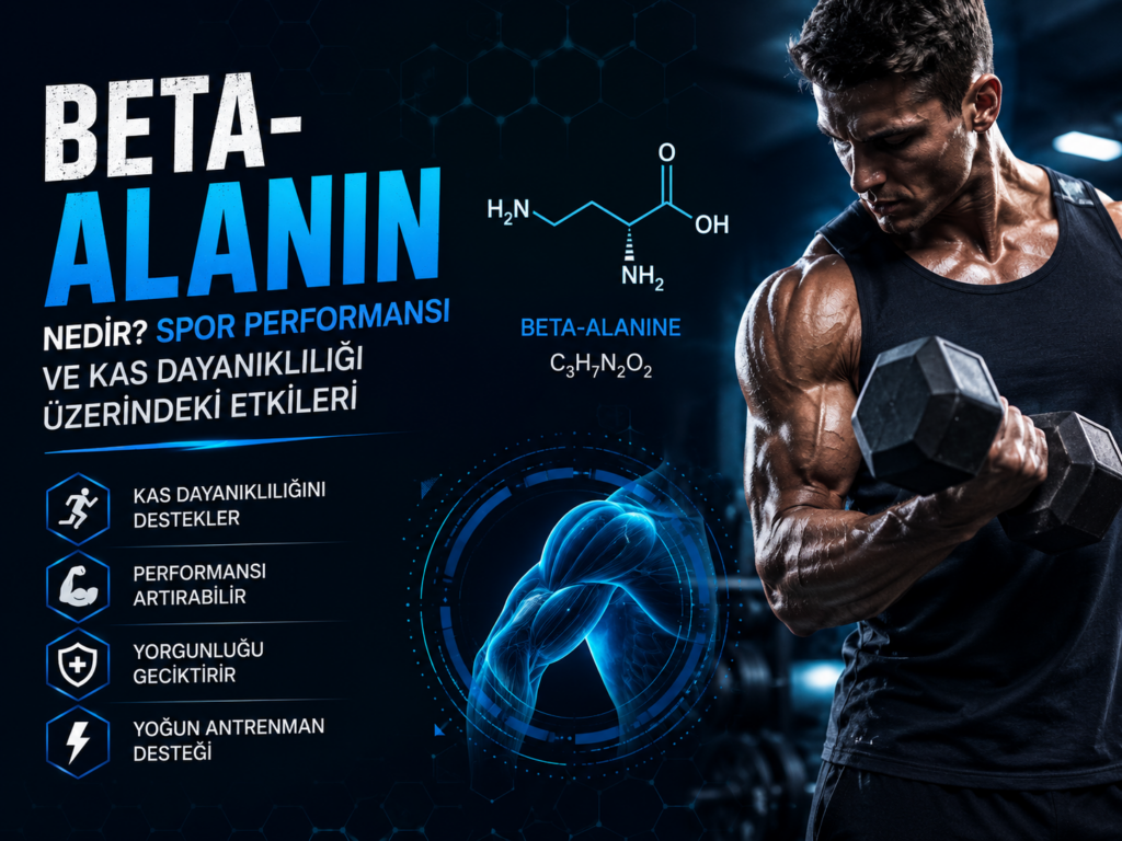 Beta-Alanin Nedir? Spor Performansı ve Kas Dayanıklılığı Üzerindeki Etkileri