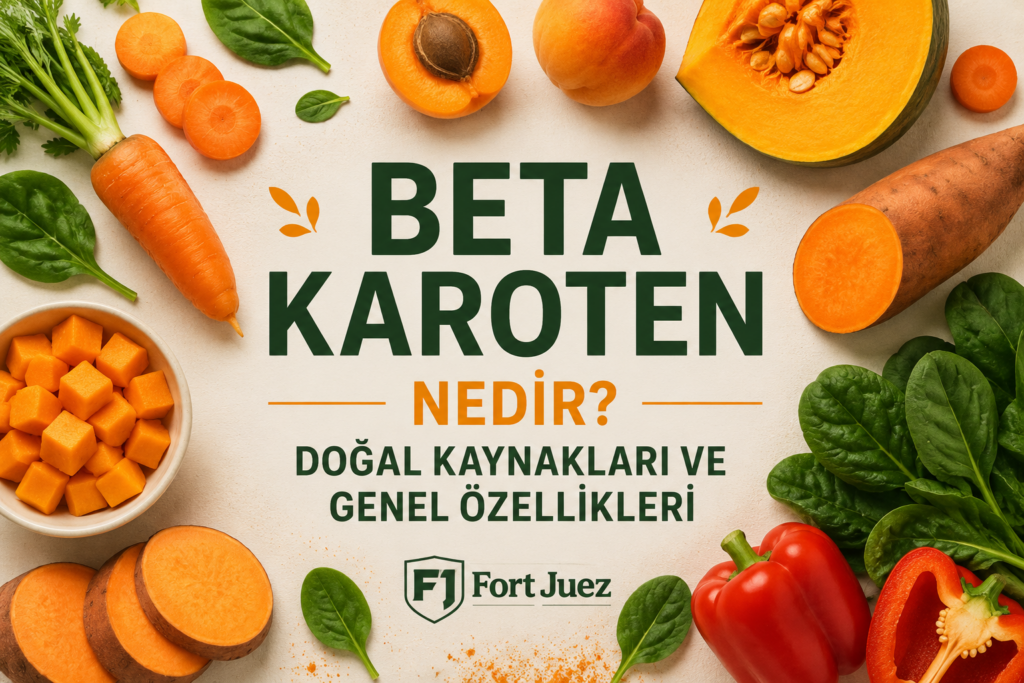 Beta Karoten Nedir? Doğal Kaynakları ve Genel Özellikleri