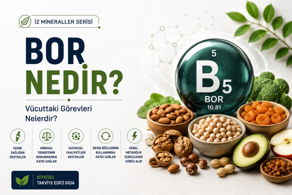 Bor Nedir? Vücuttaki Görevleri Nelerdir?