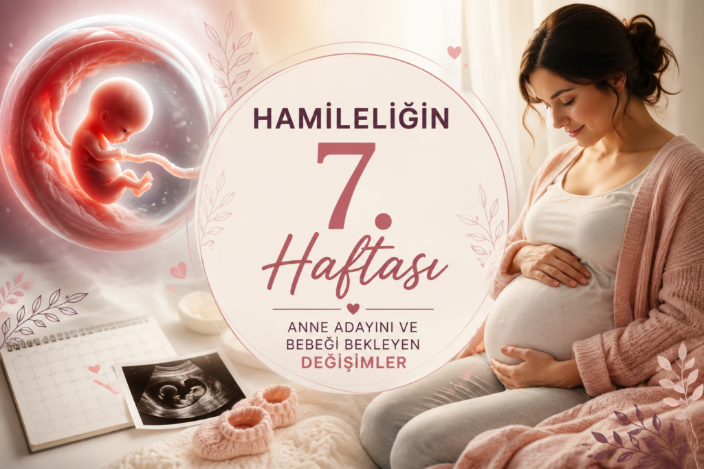 Hamileliğin 7. Haftası: Anne Adayını ve Bebeği Bekleyen Değişimler