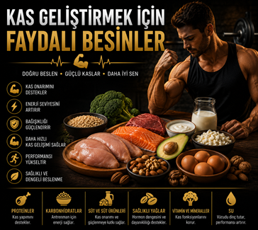Kas Geliştirmek İçin Faydalı Besinler