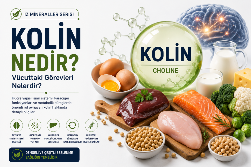 Kolin Nedir? Vücuttaki Görevleri Nelerdir?