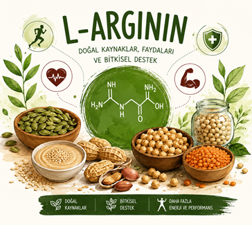 L-Arginin Nedir? Doğal Kaynakları ve Vücuda Etkileri