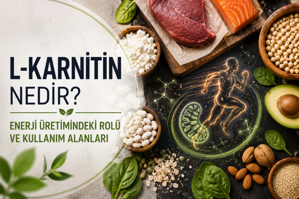 L-Karnitin Nedir? Enerji Üretimindeki Rolü ve Kullanım Alanları