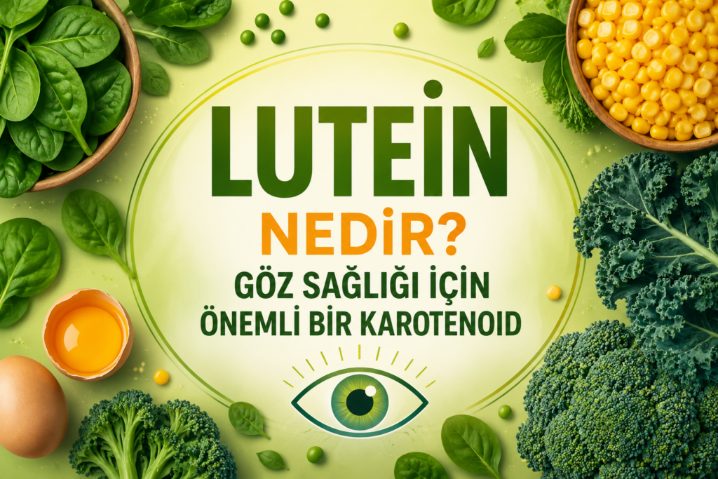 Lutein Nedir? Göz Sağlığı İçin Önemli Bir Karotenoid