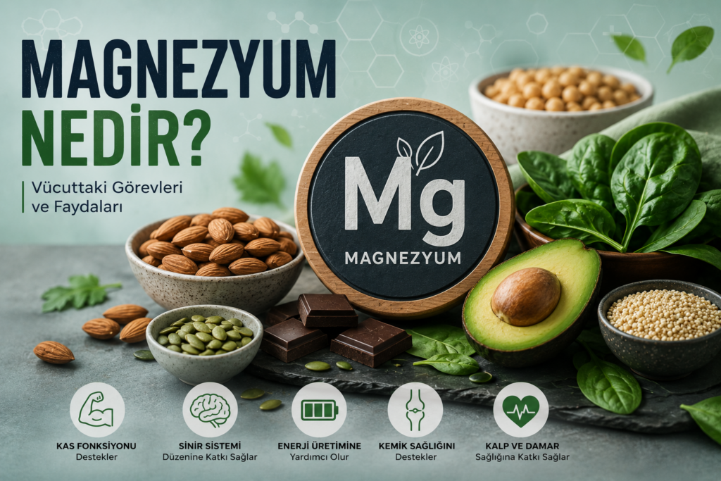 Magnezyum Nedir? Vücuttaki Görevleri Nelerdir?