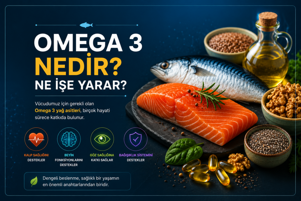 Omega 3 Nedir? Ne İşe Yarar?