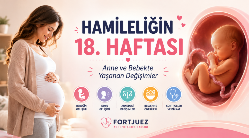 Hamileliğin 18. Haftası: Anne ve Bebekte Yaşanan Değişimler