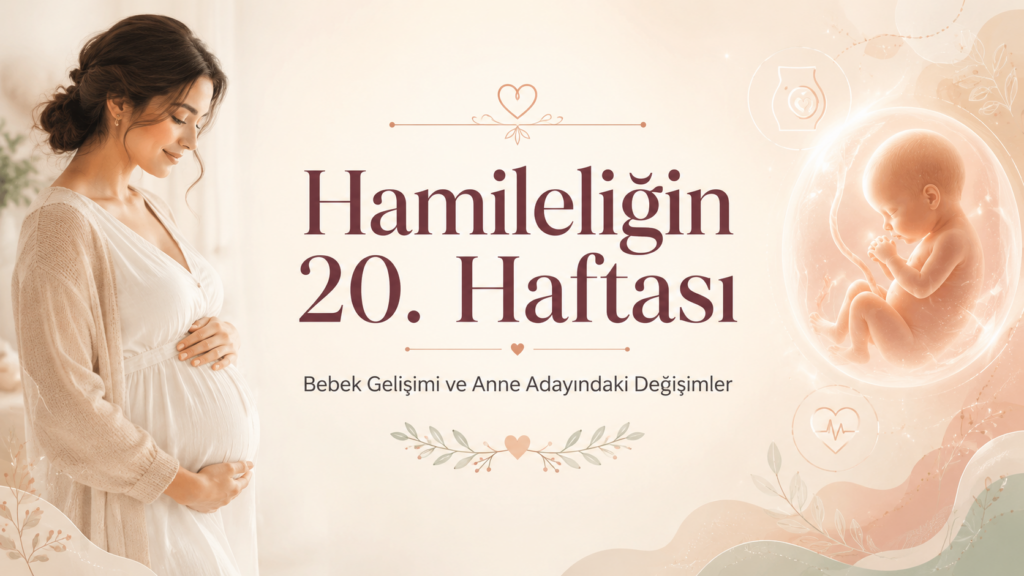 Hamileliğin 20. Haftası: Bebek Gelişimi, Anne Adayındaki Değişimler ve 20 Haftalık Gebelik
