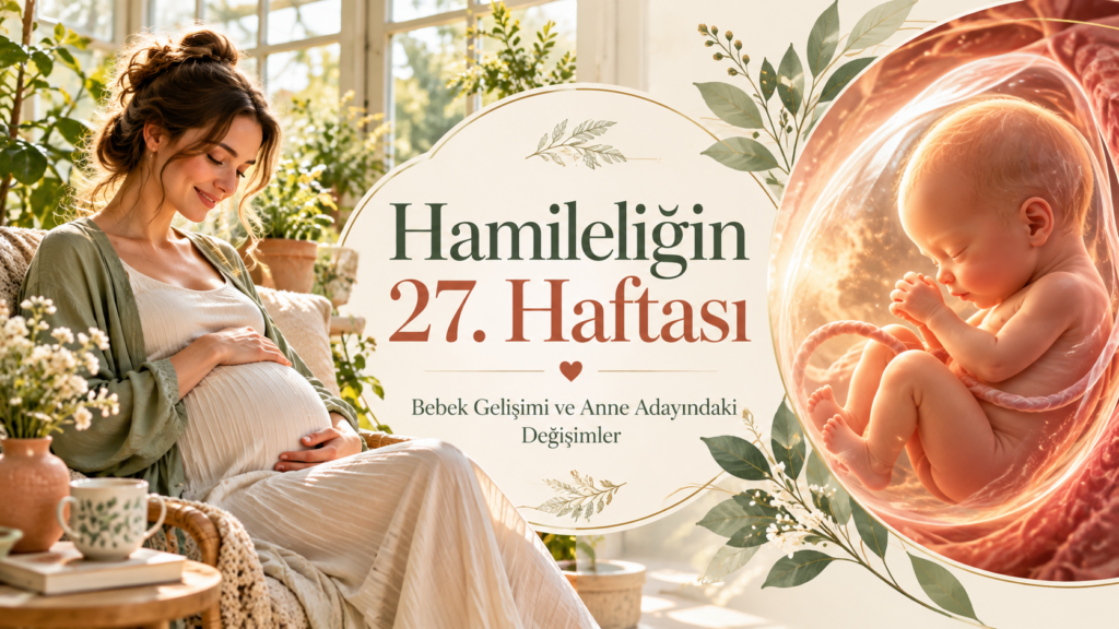Hamileliğin 27. Haftası: Bebek Gelişimi ve Anne Adayındaki Değişimler