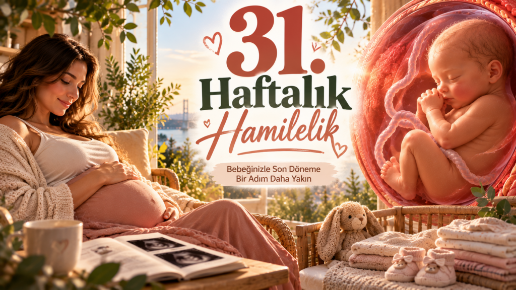 Hamileliğin 31. Haftası: Bebek Gelişimi ve Anne Adayındaki Değişimler