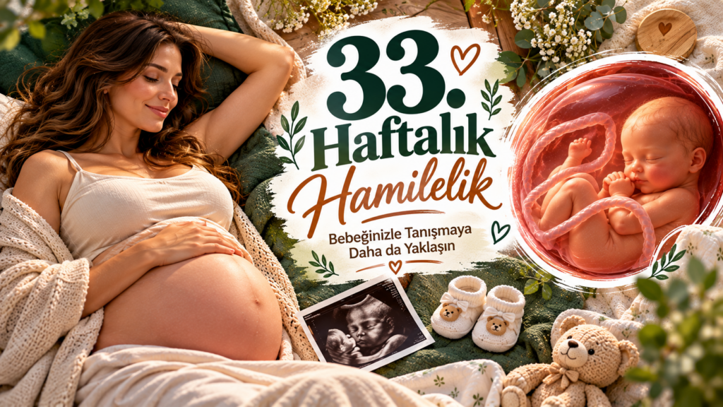 Hamileliğin 33. Haftası: Bebek Gelişimi ve Anne Adayındaki Değişimler