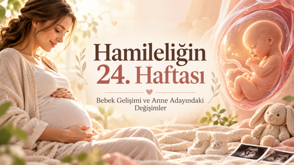 Hamileliğin 24. Haftası: Bebek Gelişimi ve Anne Adayındaki Değişimler