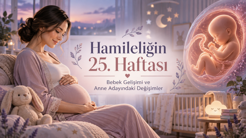 Hamileliğin 25. Haftası: Bebek Gelişimi ve Anne Adayındaki Değişimler