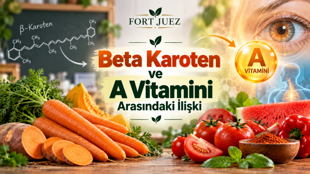 Beta Karoten ve A Vitamini Arasındaki İlişki