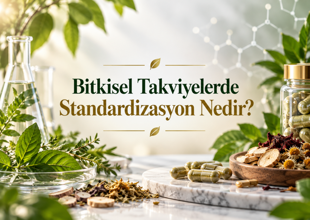 Bitkisel Takviyelerde Standardizasyon Nedir? Standardize Ekstre, Etken Madde Oranı ve Kalite Kontrol