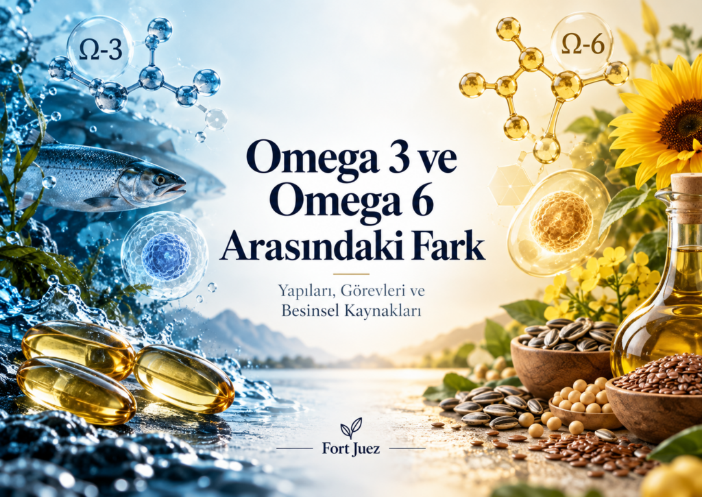 Omega-3 ve Omega-6 Arasındaki Fark Nedir? Özellikleri, Faydaları ve Vücuttaki Görevleri